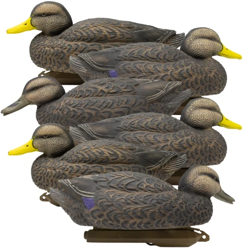 Higdon Outdoors Legacy Mag Black Duck Foam-Filled Decoys