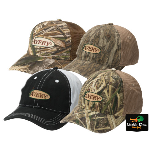 Avery Outdoors Mesh Back Hat - Avery Logo