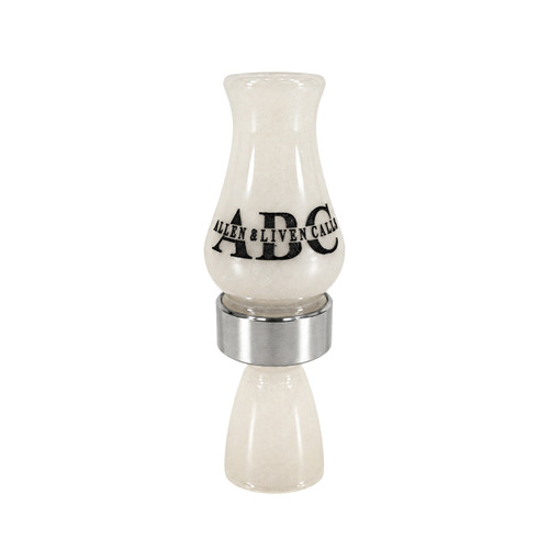 Allen Bliven Calls ABC Single Reed Timber Duck Call Pearl White