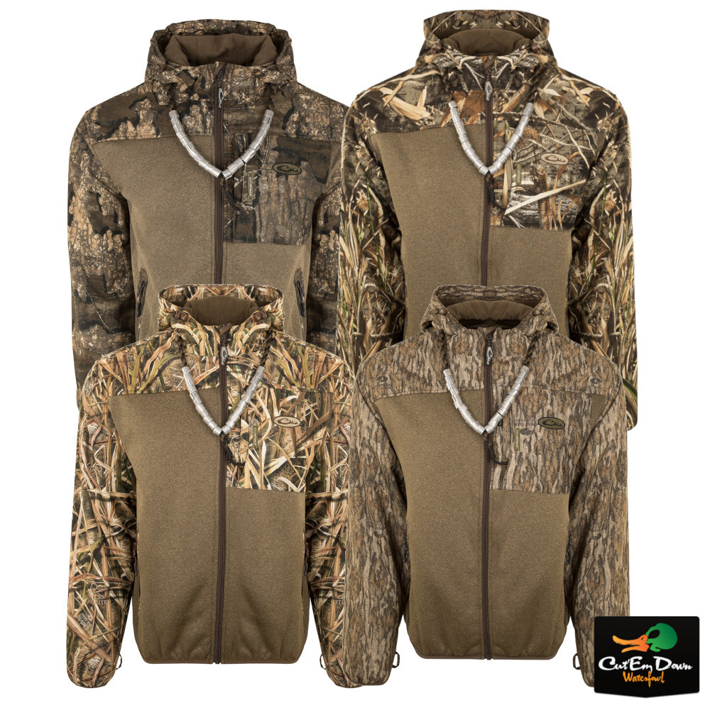 Drake MST Endurance Hybrid Liner Full Zip with Hood