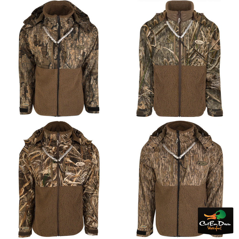 drake waterfowl eqwader full zip jacket