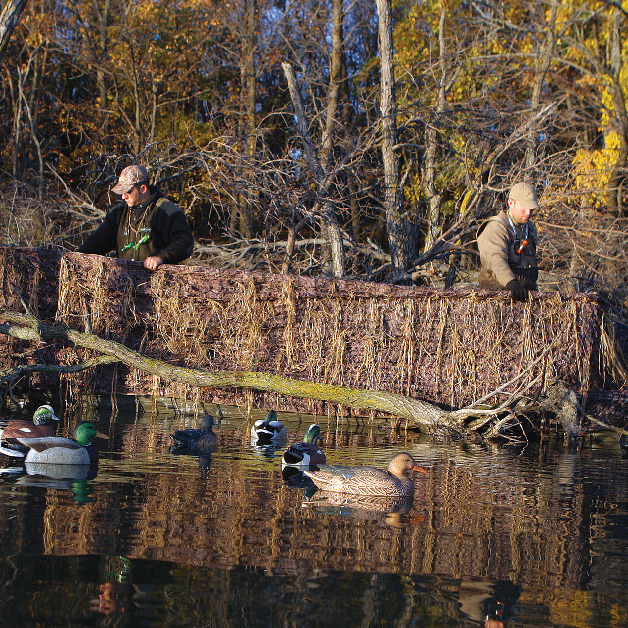 Avery Outdoors Quick-Set Aluminium Duck Boat Blind Combo Kit | eBay
