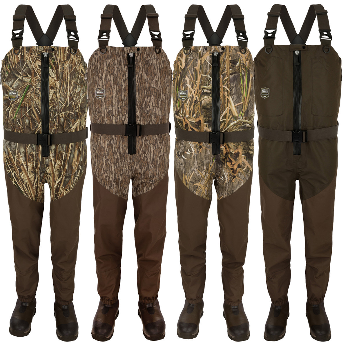 Drake Waterfowl Uninsulated Guardian Elite HND Front Zip Waders | eBay