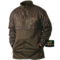 Drake Waterfowl Double Impact Silencer Quarter Zip Pullover