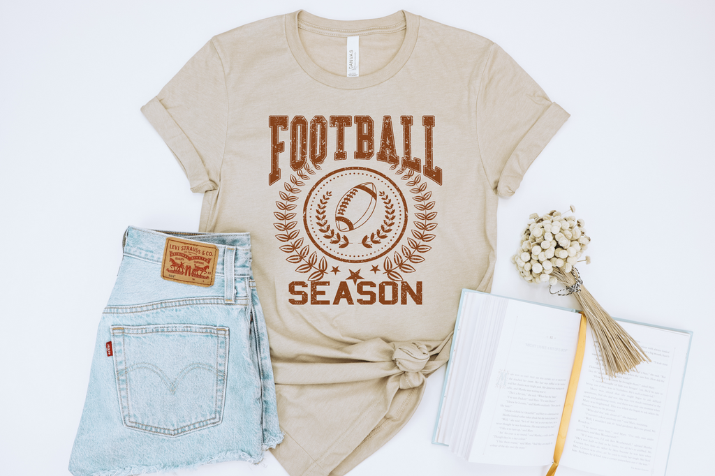 Football Season Tan Tee

Football, Team, Spirit, Sports, Season, Tee, T-Shirt, Graphic