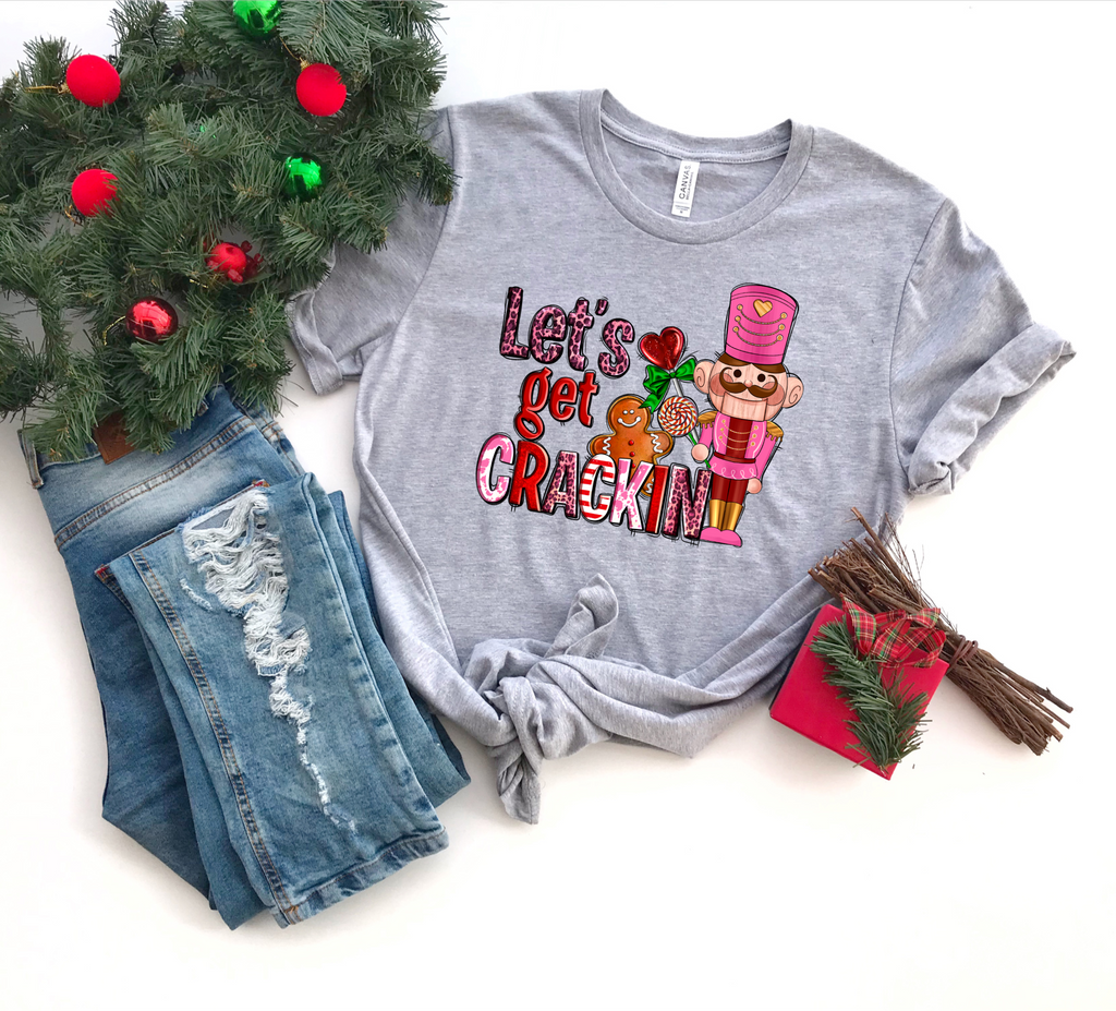 Let's Get Crackin

Christmas, Holiday, Nutcracker, Tee, T-Shirt, Graphic