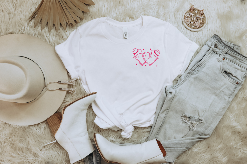 Valentines Day

Heart, Valentines, Cowboy, Cowgirl, Hat, Tee, T-Shirt, Graphic