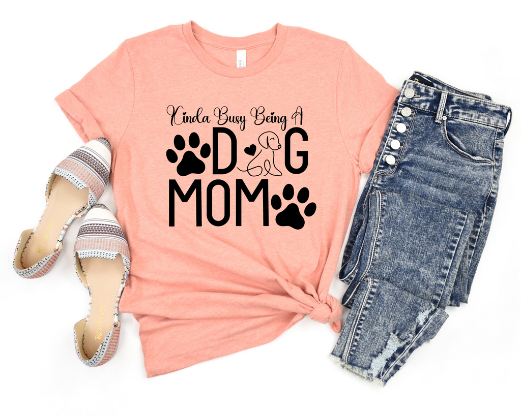 Busy Dog Mom

Mom, Dog, Busy, Paw Print, Tee, T-Shirt, Graphic