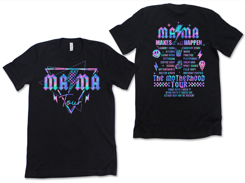 Mama Tour

Mama, Mom, Tour, Motherhood, Rocking, Funny, Tee, T-Shirt, Graphic