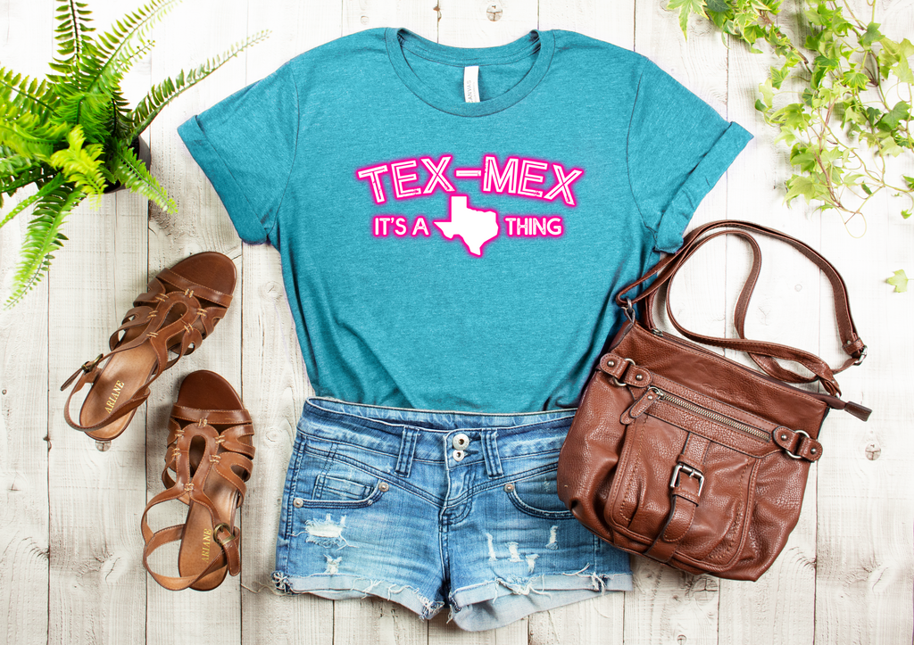 Tex-Mex It's A Texas Thing Crew Tee

Texas, Food, State