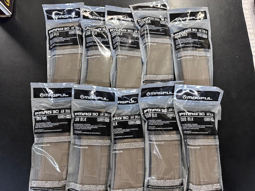 COYOTE TAN 300 B/O PMAG 10 PACK - 1 IN 20 CHANCE