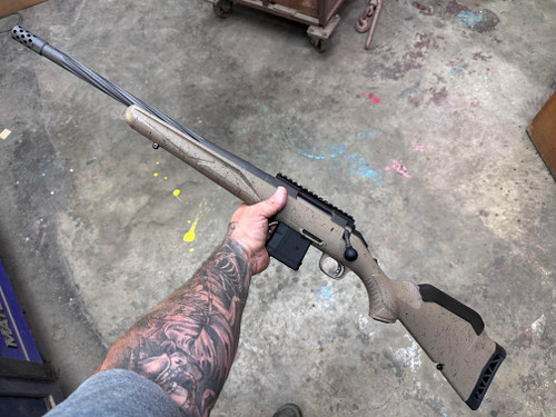 WRONG HANDED RUGER RANCH 300-NOMAD TI XC COMBO - 1 IN 95 CHANCE