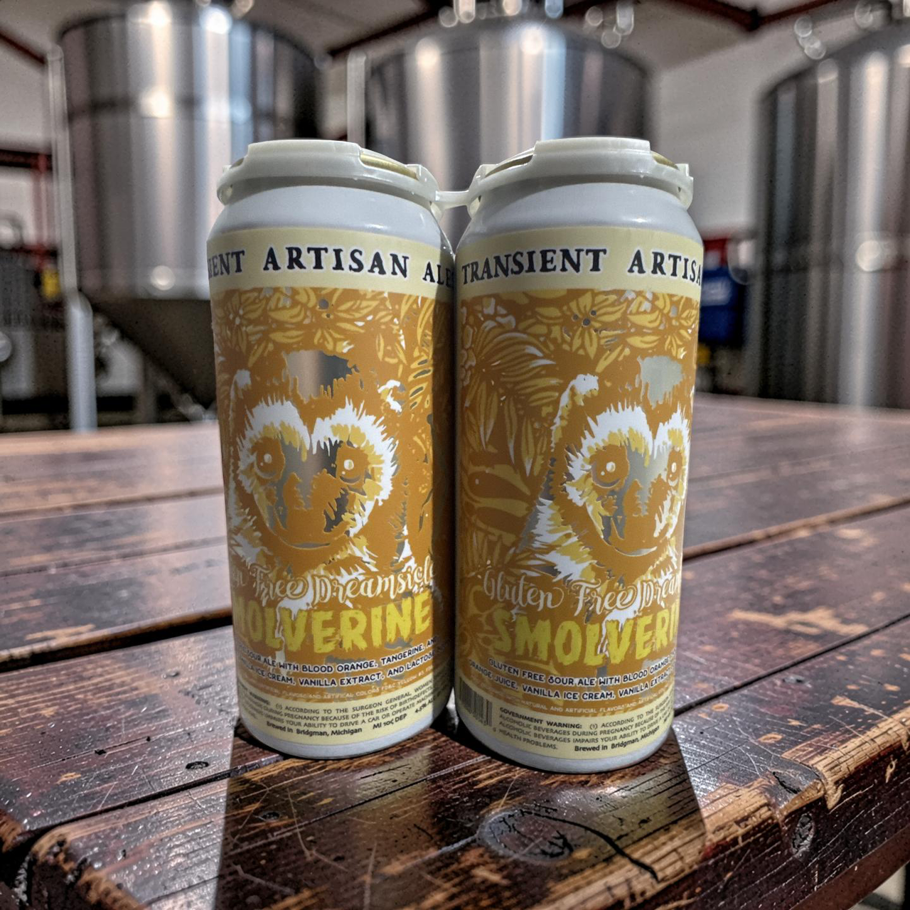 Transient Artisan Ales Gluten Free Dreamsicle