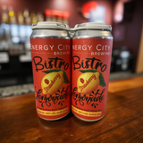 Energy City describes this beer as a zesty, and refreshing with juicy Strawberries, and tangy lemons come together in perfect balance.