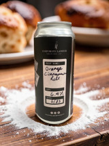 The brewers at Corporate Ladder drew inspiration from an orange Cinnamon roll served with a scoop of vanilla ice cream, featuring a bright orange glaze, soft cinnamon spice, vanilla beans, and creamy vanilla soft serve. Earned 5 stars on Untappd.