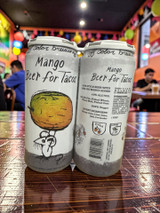 A New Brewery on the menu: Mango Beer for Tacos has Mango Juice, Lime Juice, Salt, and Coriander.  We think it's worth a try.