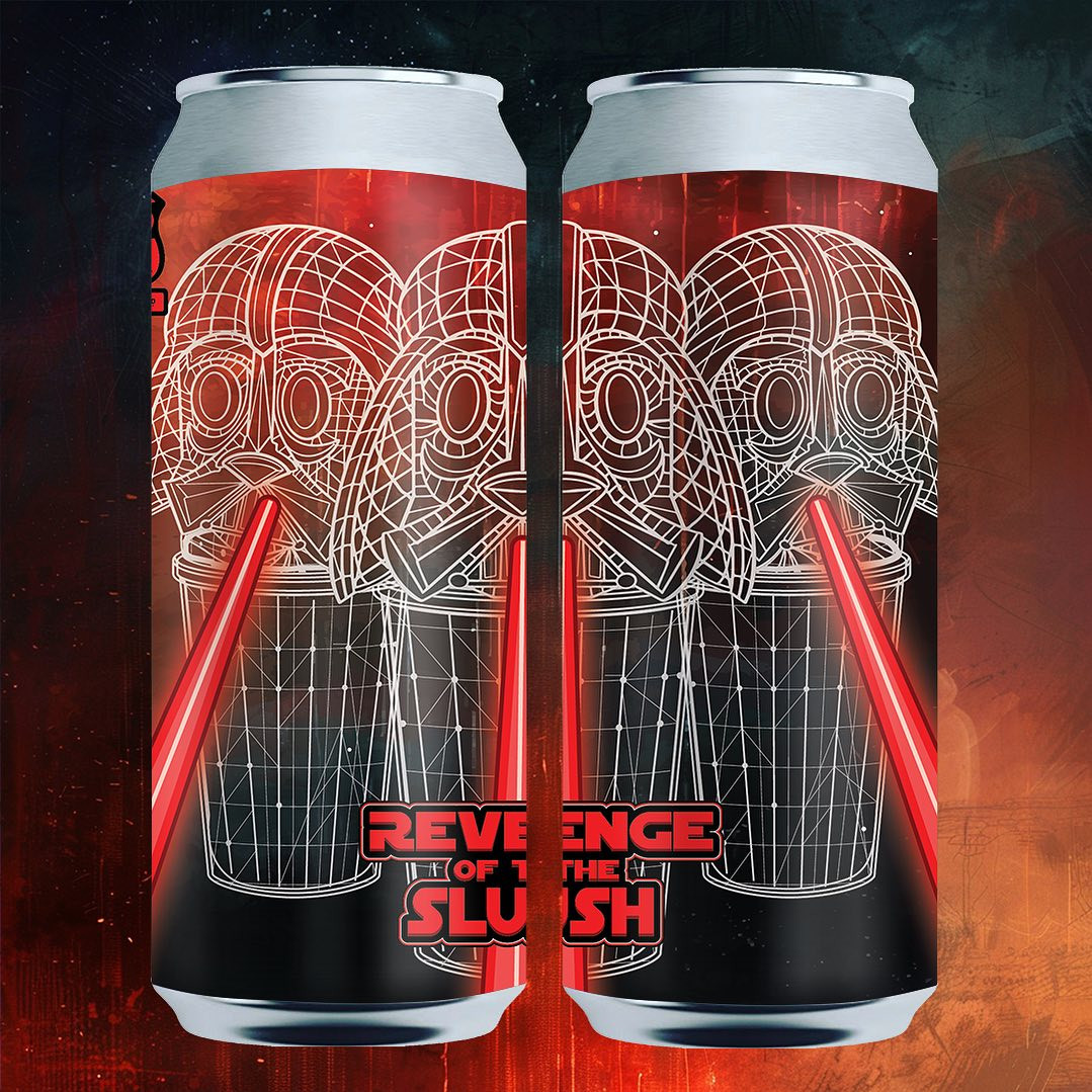 Is a collab with @rarbrew @mortalisbrewing and it is a heavily red fruited Slushy with Raspberry, Cherry, Strawberry, Pomegranate & Watermelon