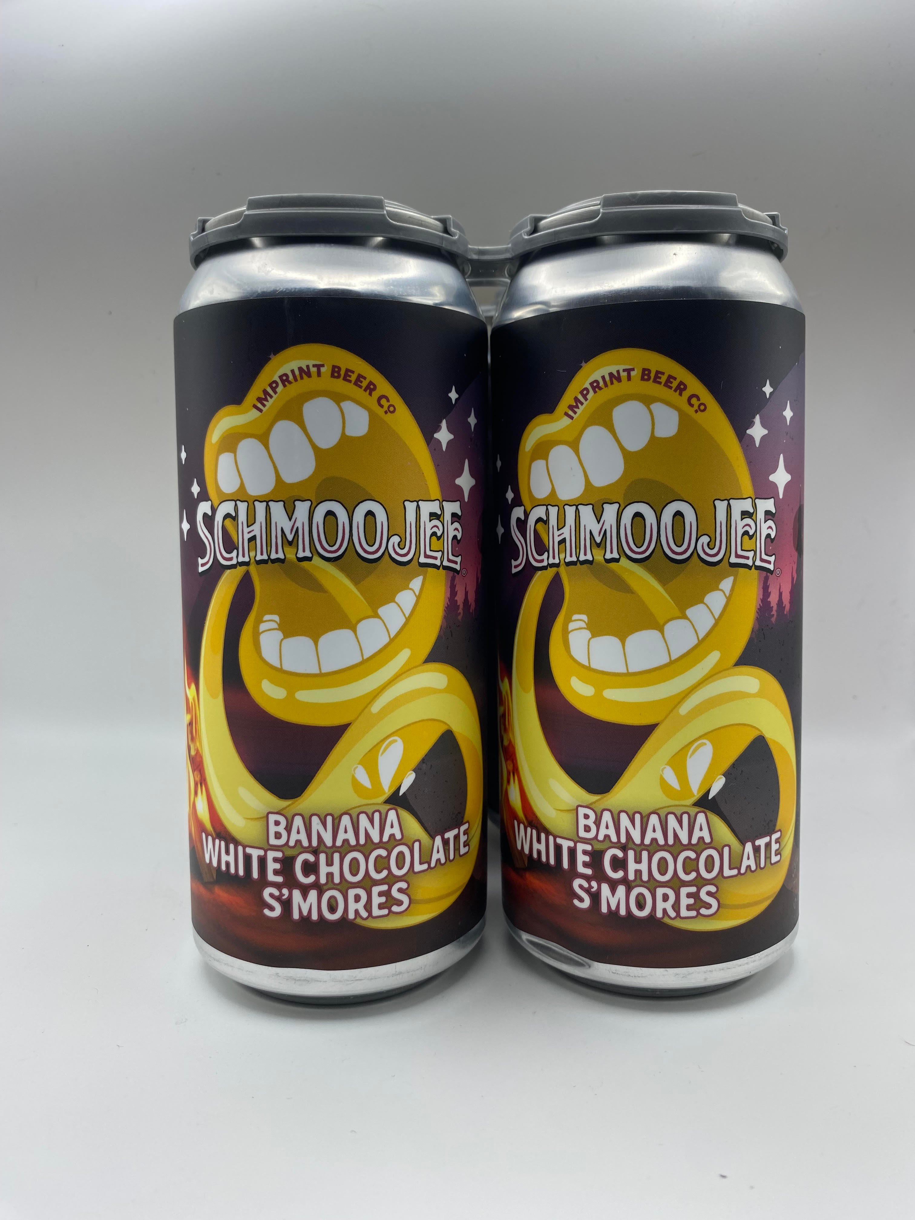It's packed with Bananas and Ghirardelli white chocolate.