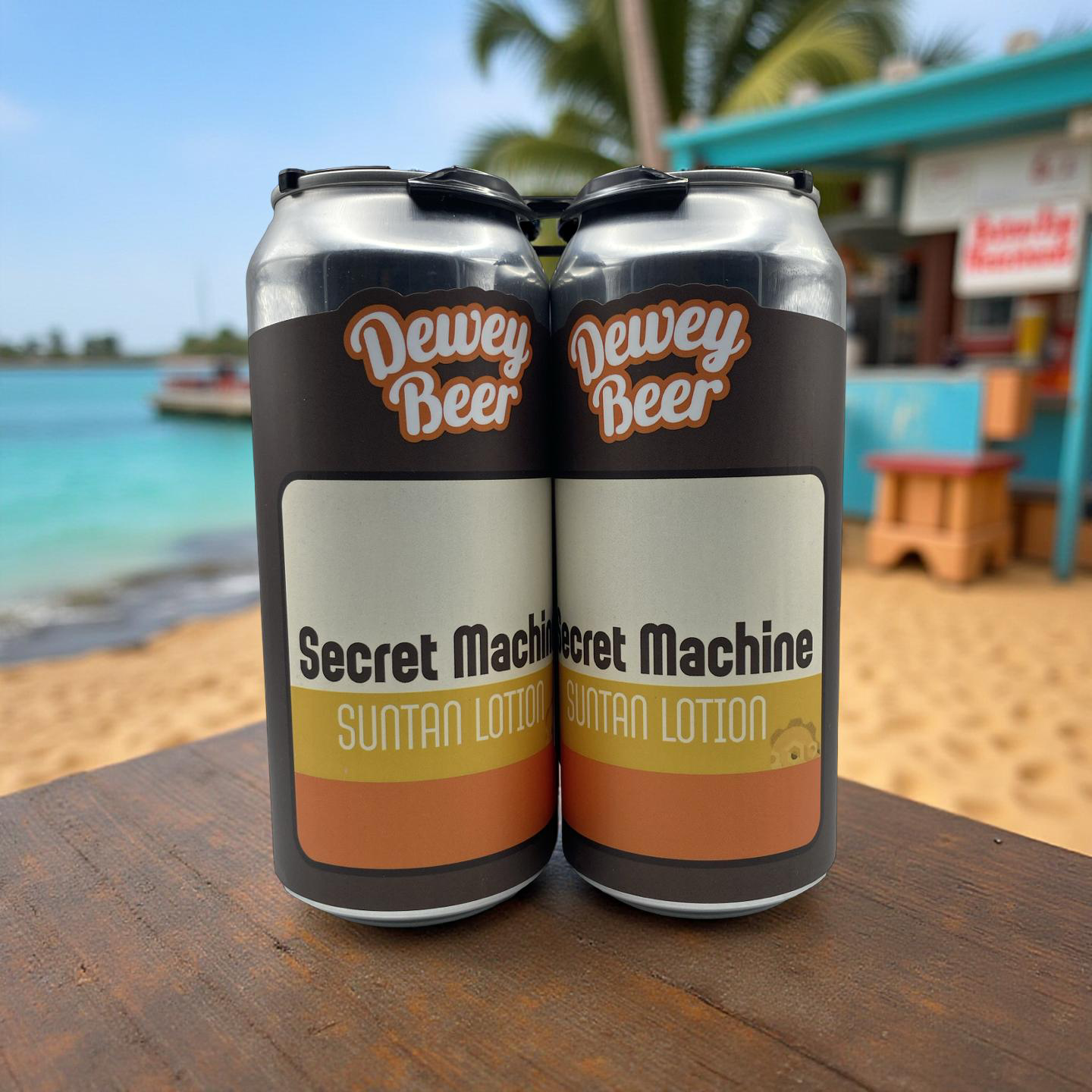 Fruit smoothie beer with tropical flavors.