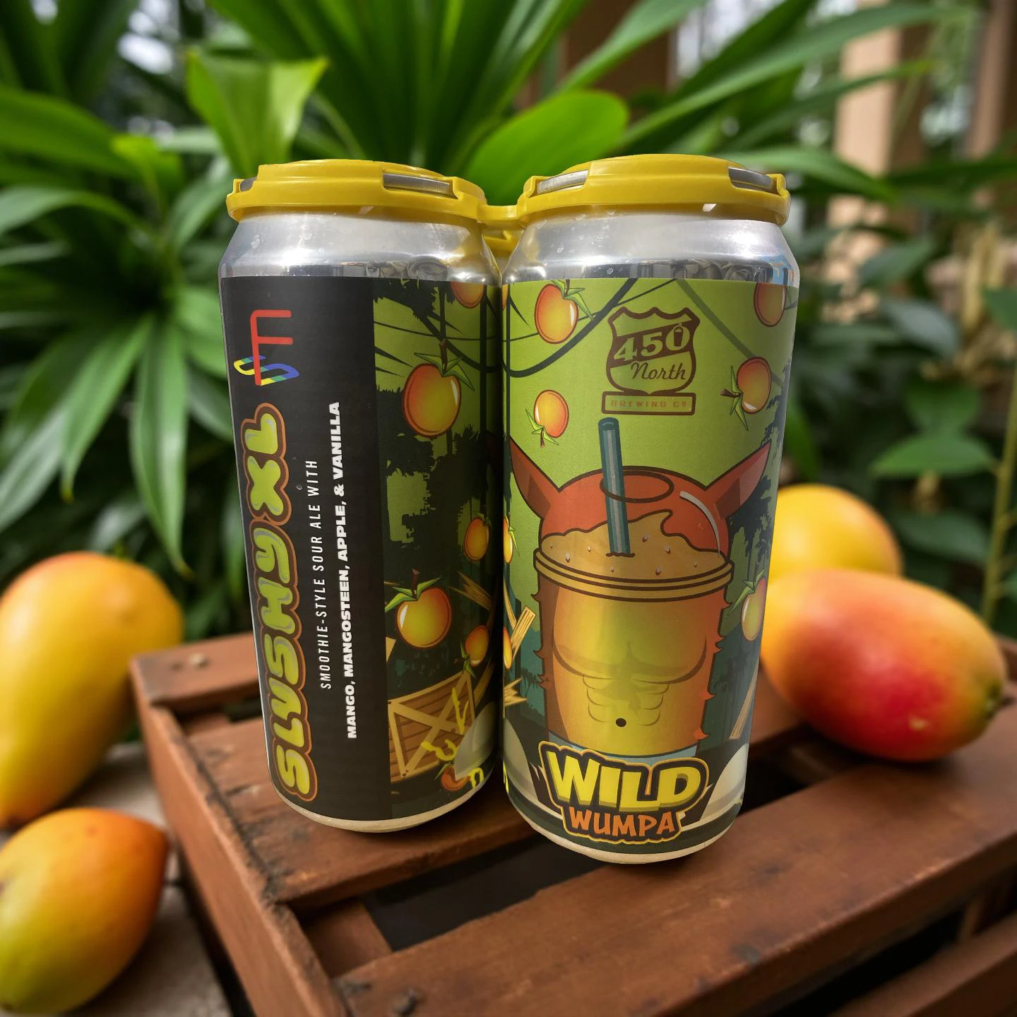 Wild Wumpa is part of the FruitStation Release in November and is conditioned on Mango, <angosteen, Apple & Vanilla.