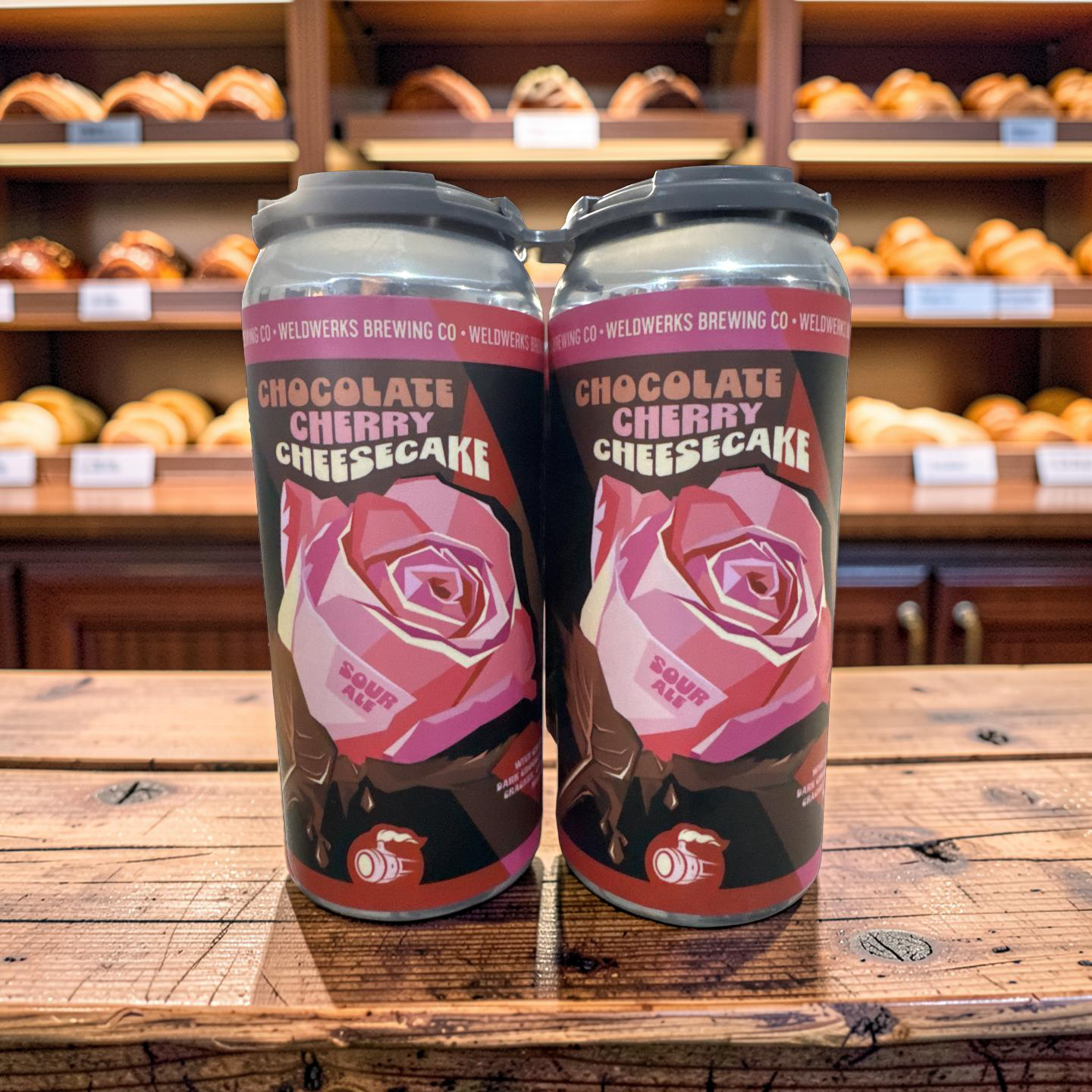 We couldn't pass this on up as it's a delicious blend of Dark Chocolate, Graham Crackers, Cream Cheese, Milk & Sugar.