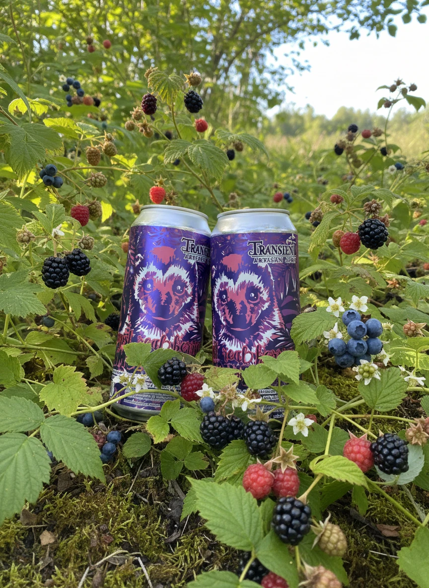 A combo of four berries..Martonberry, Tayberry, Loganberry, Blackberry puree along with Vanilla, Ice Cream & lactose Sugar.