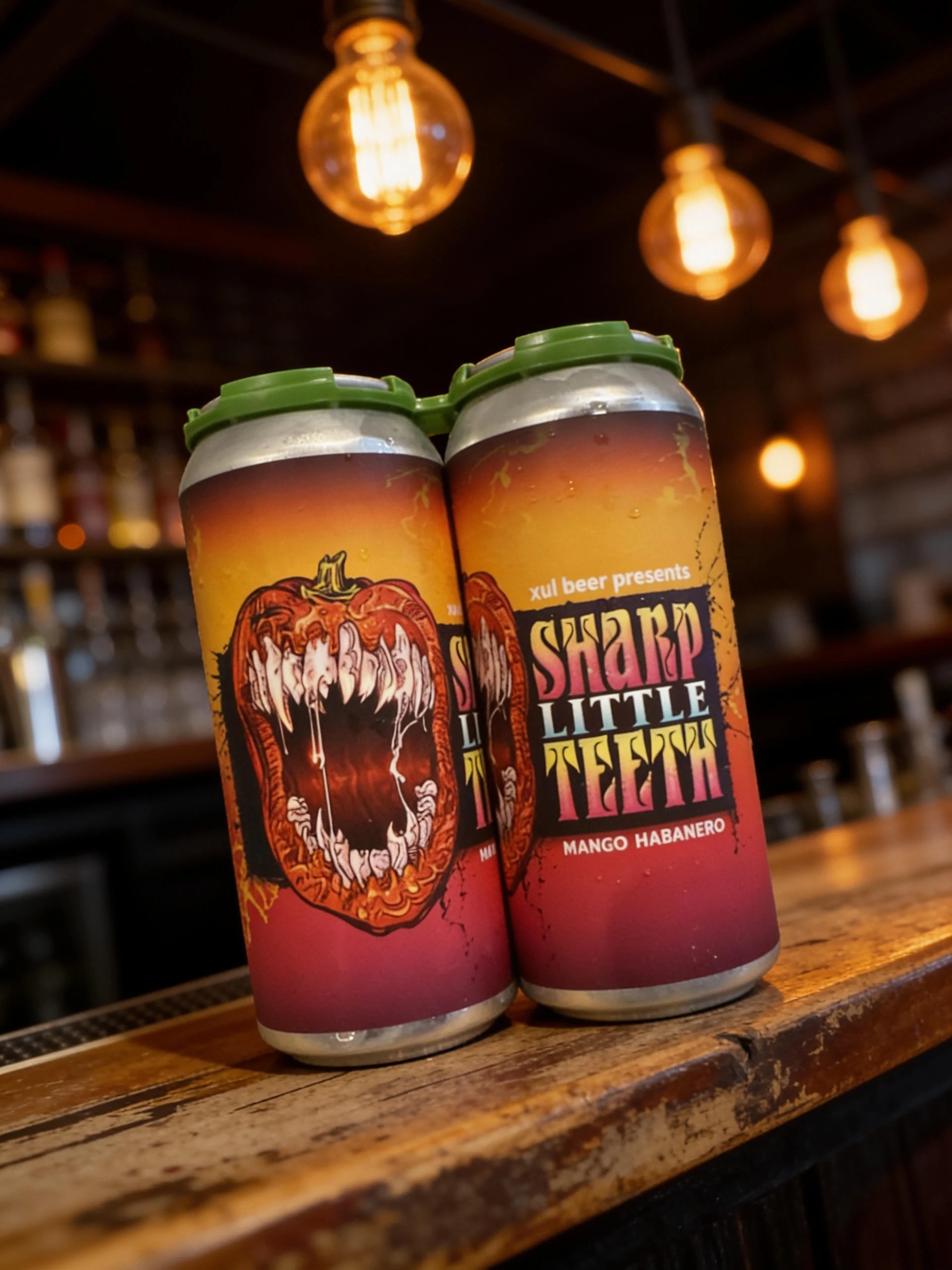 A Fruited Gluten-Free Sour with mango and habanero!.