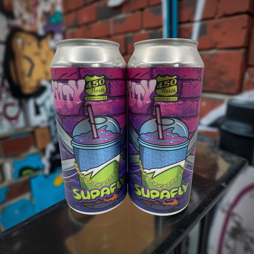 Pours out thick with Boysenberry, Sweet Cherry & to top it off, Blueberries.
