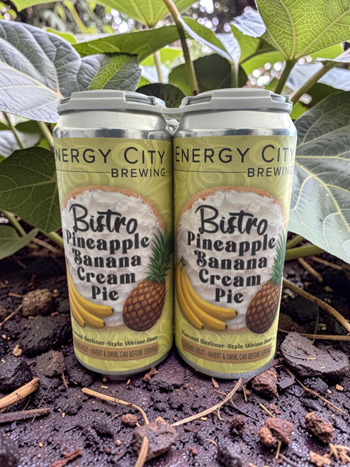 Just three ingredients make up this popular, tasty brew from Energy City. Bananas, Pineapples, and Vanilla.
