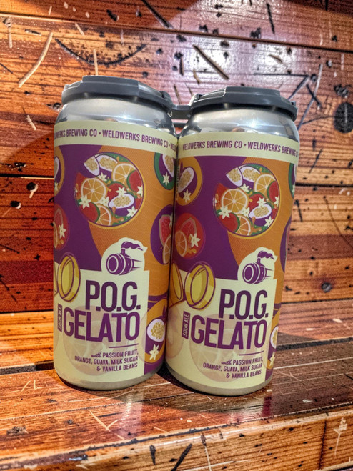 This selection from Weldworks features Passionfruit, Orange, Guava, Vanilla Beans, and Milk Sugar.