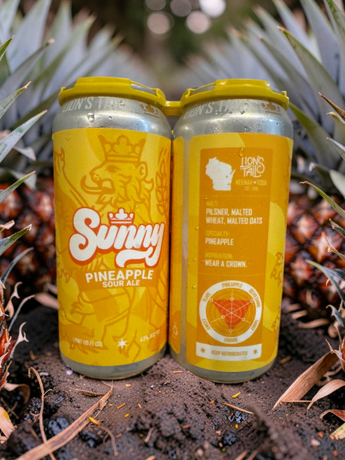 Fruity and tart - this classic Berliner Weisse was brewed with Pilsner malt and malted wheat and then kettle-soured to a moderate tartness.  Lightly fruited with real pineapple.