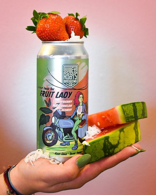 A Smoothie Fruited Sour Ale With Strawberry Watermelon & Coconut. If you haven't tried one your really Missing something special!
