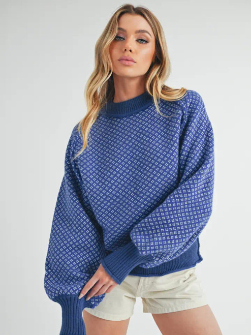 Got the Blues Sweater