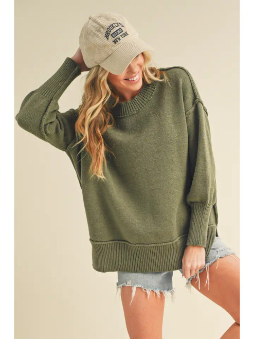 Everyday Sweater in Olive