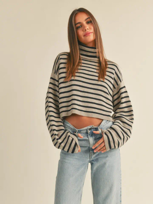 Not So Basic crop sweater