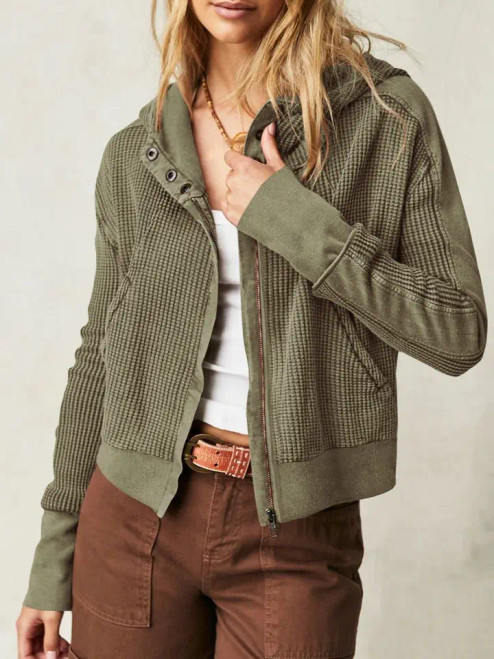 The Hooded Daily Jacket Olive