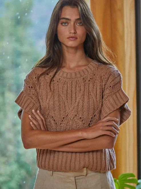 Only in Autumn short sleeve sweater
