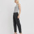 High Rise Ankle Barrel Leg Jeans