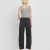High Rise Ankle Barrel Leg Jeans