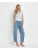 Super High Rise Elastic Band Barrel Jeans