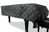 Black Standard Quilted Grand Piano Covers 2