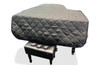 Black Standard Quilted Grand Piano Covers 1