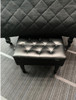 Black Quilted Mackintosh Grand Piano Cover