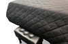 Black Quilted Mackintosh Piano Cover