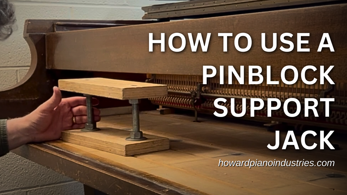 How to Use a Pinblock Support Jack