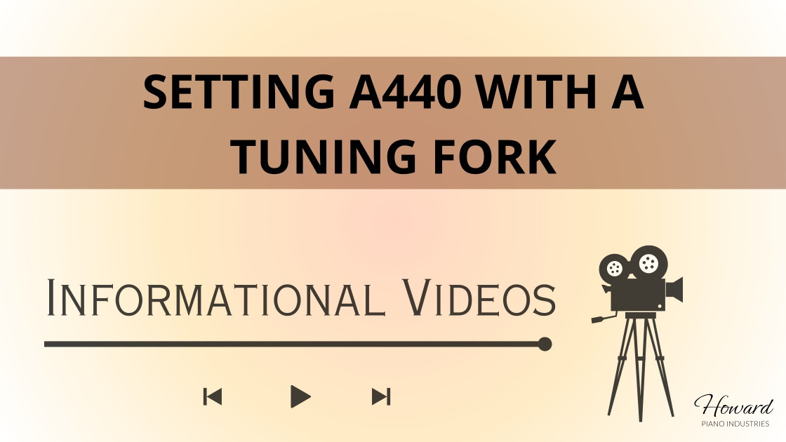 Setting A440 with a Tuning Fork