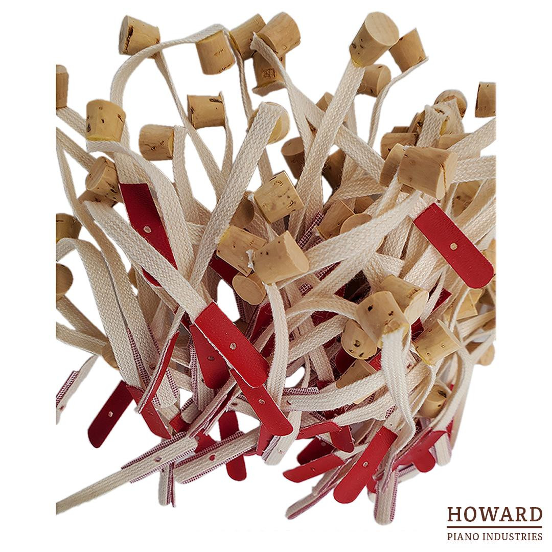 Piano hoofdstel riemen,50 stuks Piano touw Tuning reparatie onderdelen