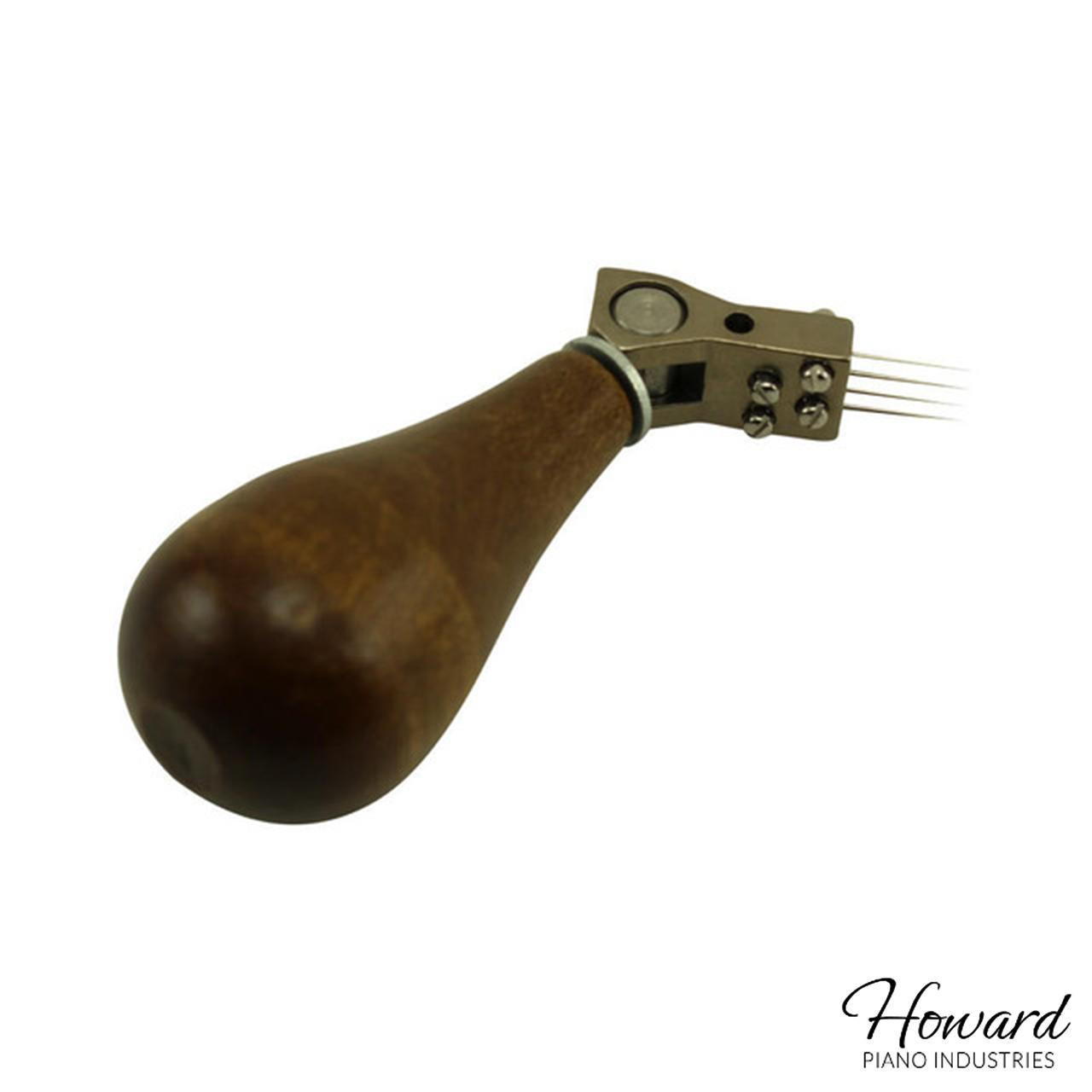 Piano Hammer Voicing Tool with Hardwood Handle