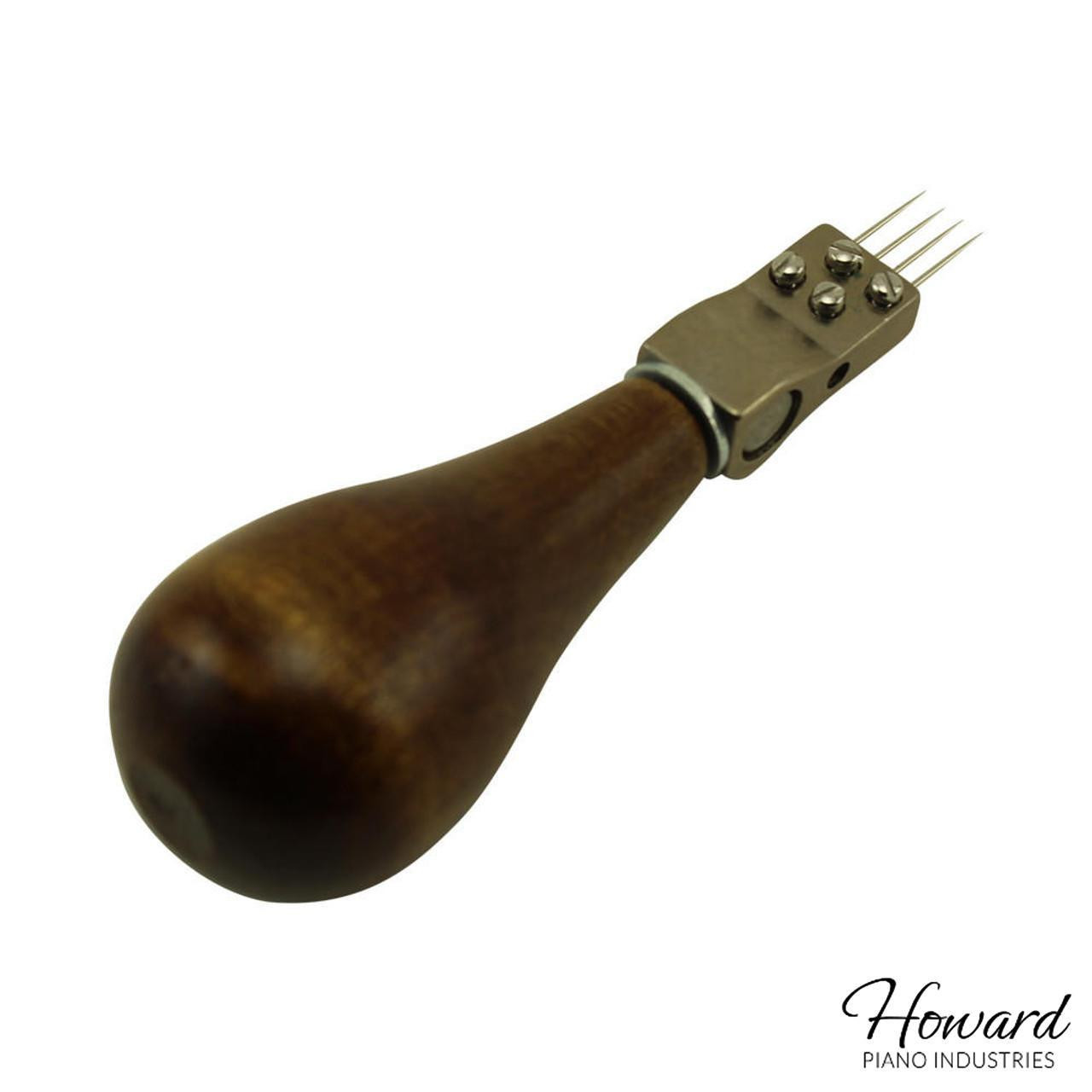 Piano Hammer Voicing Tool with Hardwood Handle