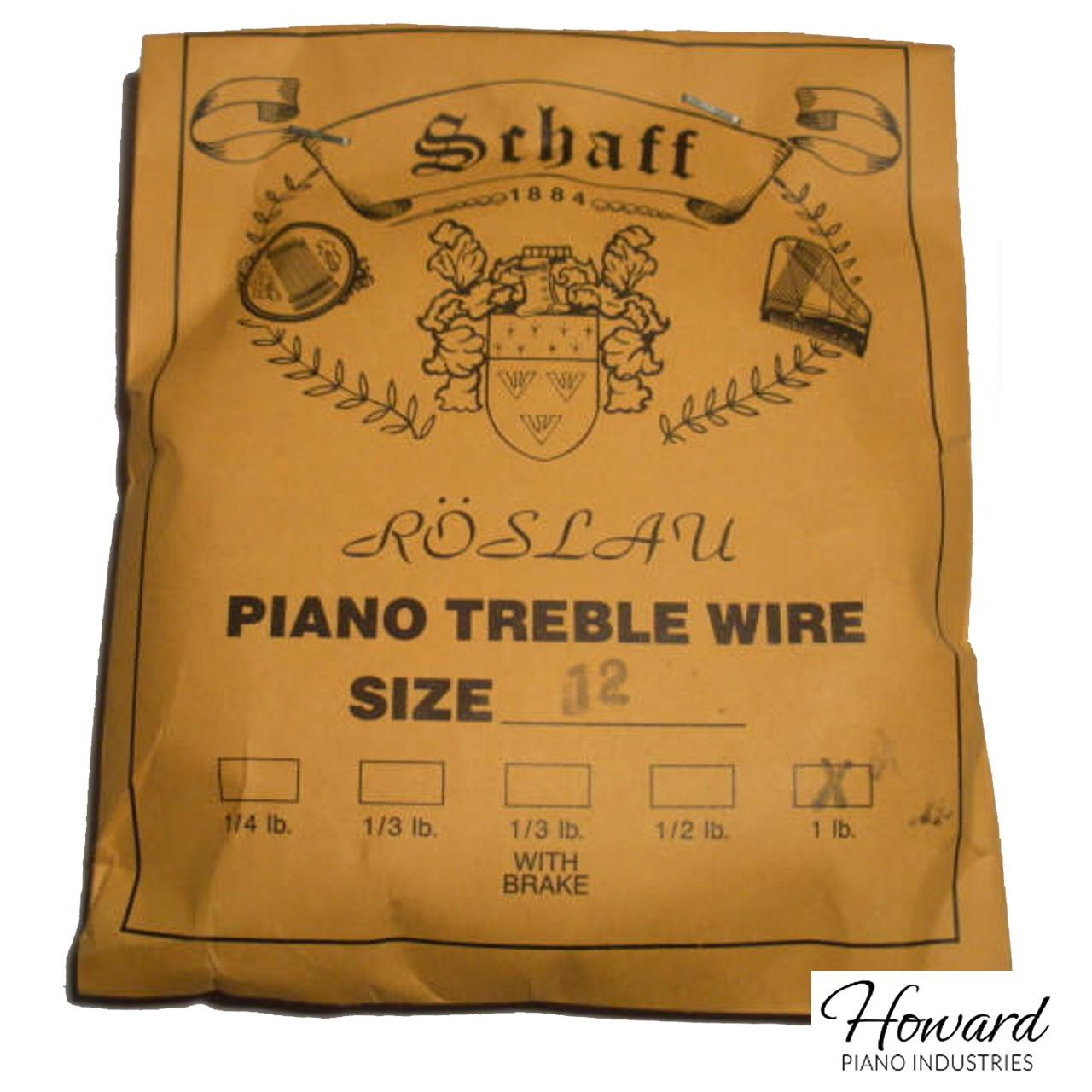 One Pound Coil Piano Mapes Music Wire/String choose size/gauge (12